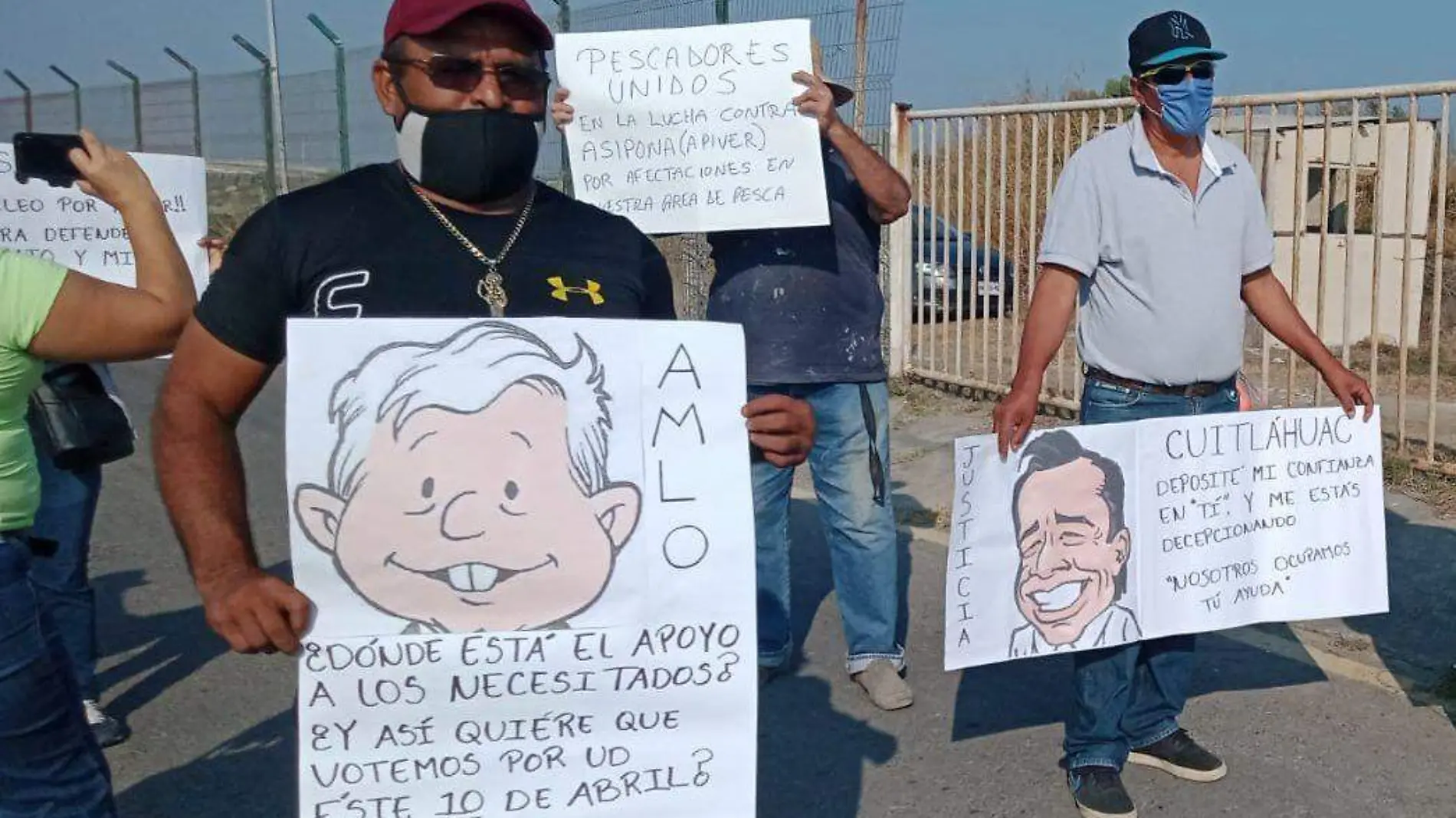 Manifestación Pescadores